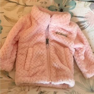 Columbia Soft Pink Baby Fleece